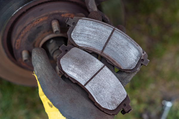Old Brake Pads in Chicago, IL | Thom's Four Wheel Drive and Auto Service