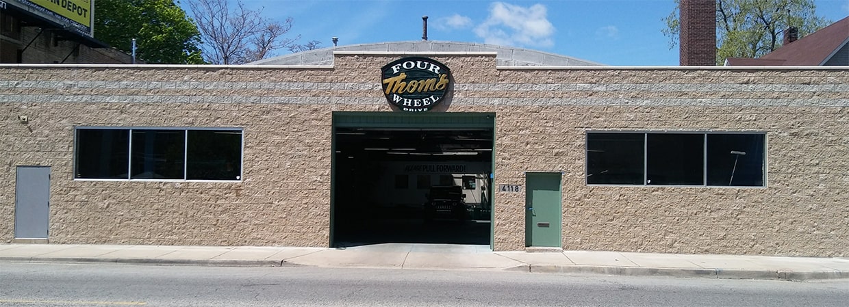 Our Building - Thom's Four Wheel Drive and Auto Service, Inc.
